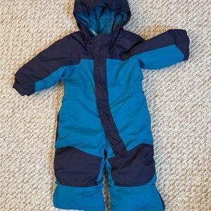 L.L. Bean Cold Buster Snowsuit, 12-18mo in Blue